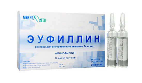 препарат аминофиллин эуфиллин